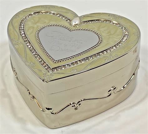 things remembered heart shape metal box|THINGS REMEMBERED Regal Elegance Heart Keepsake Box .